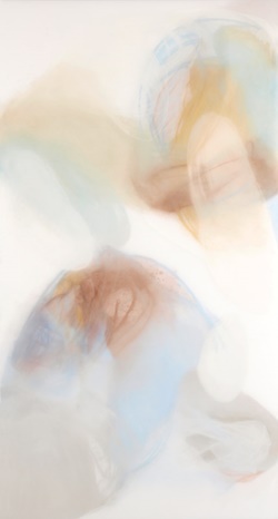 Malerei auf transparenter Folie, 120 x 200 cm