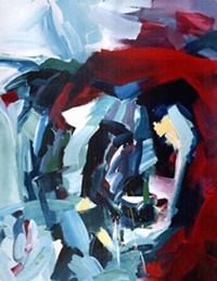 Acryl auf Papier 150 x 120 cm